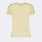 T-shirts T-shirt à logos Moncler Jaune Femme