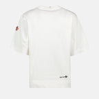 T-shirts T-shirt à logo Moncler Grenoble Blanc Femme