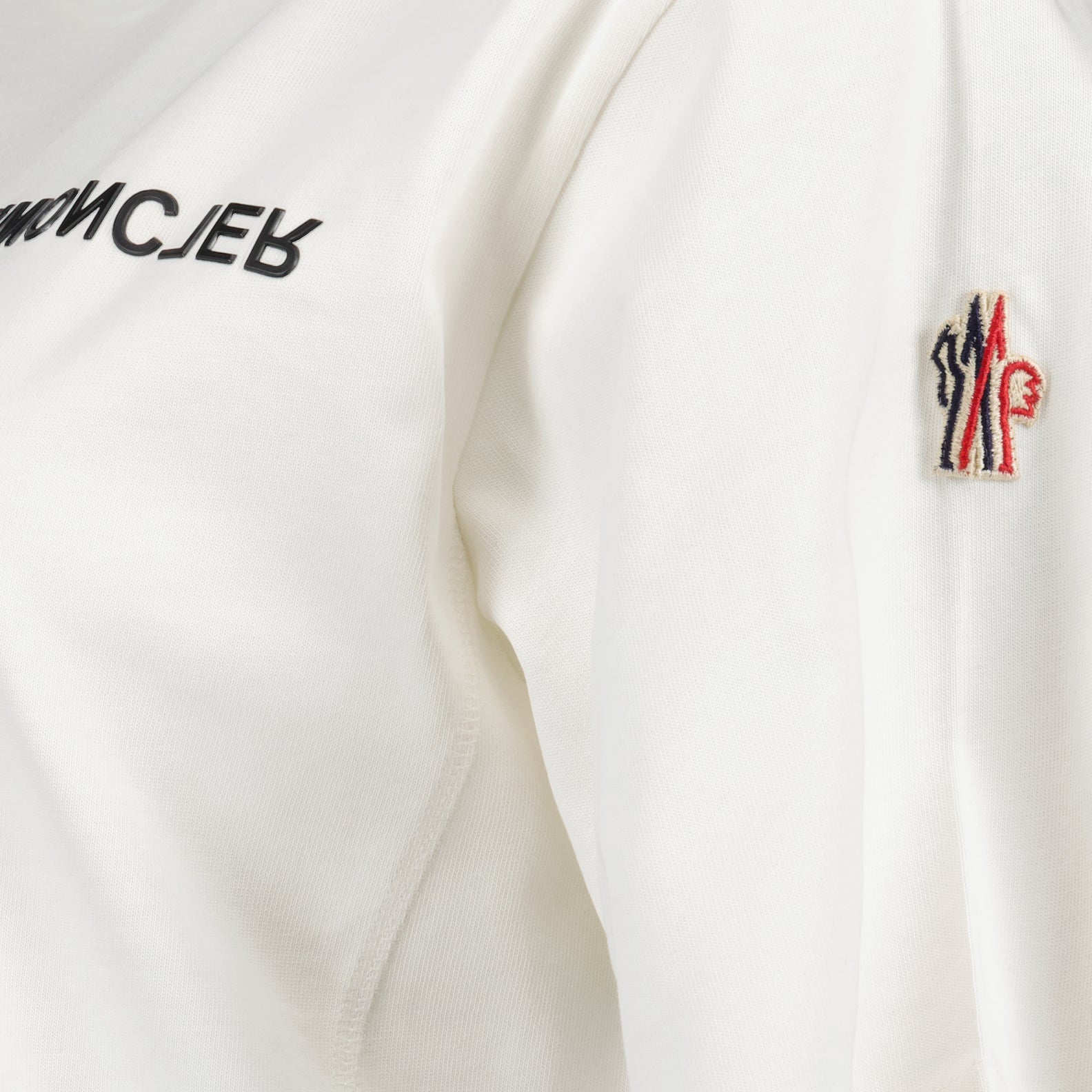 T-shirts T-shirt à logo Moncler Grenoble Blanc Femme