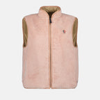 Vestes Veste réversible sans manches Moncler Grenoble Rose Femme