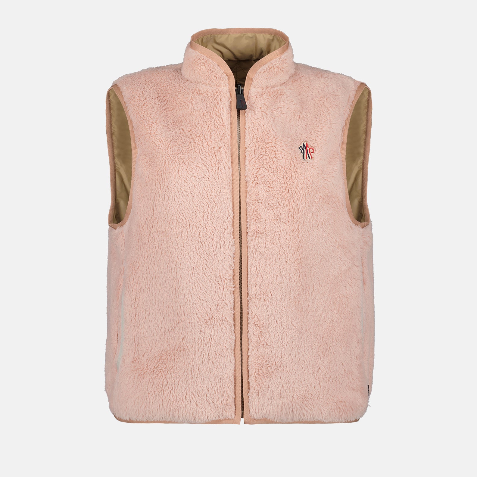 Vestes Veste réversible sans manches Moncler Grenoble Rose Femme