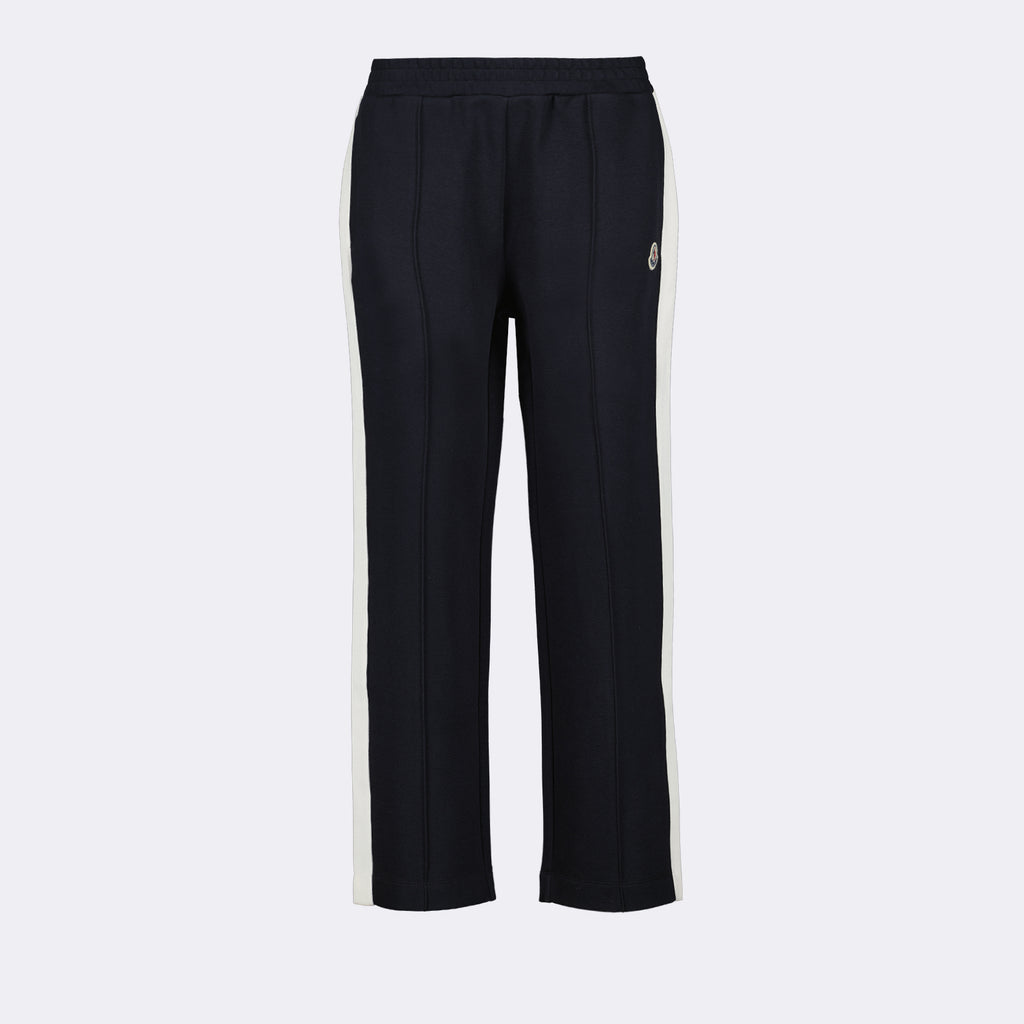 Pants Logo Jogging Pants Moncler Dark blue Women
