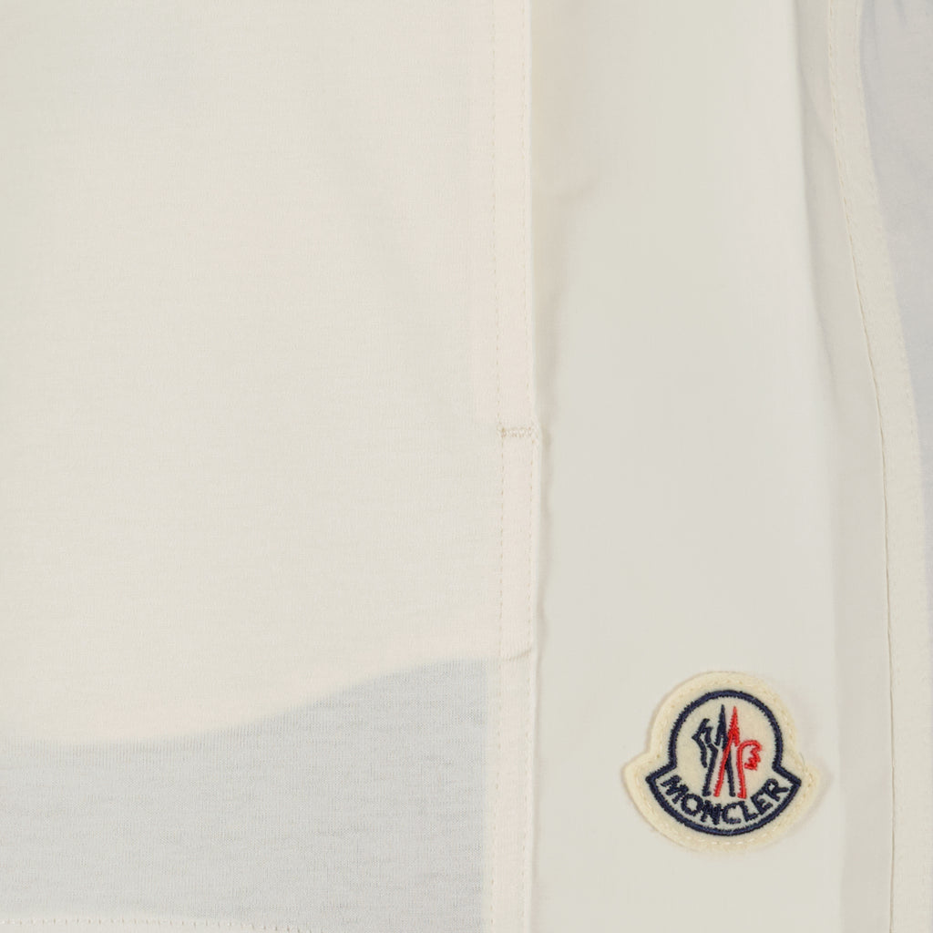 Shorts Shorts de Algodón Moncler Blanco Femme