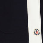 Shorts Short en coton Moncler Bleu foncé Femme