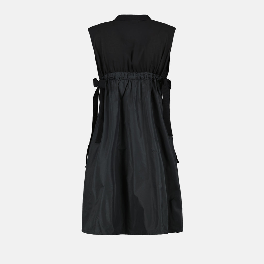Kleider Robe mi-longue Moncler Schwarz Femme