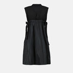 Kleider Robe mi-longue Moncler Schwarz Femme