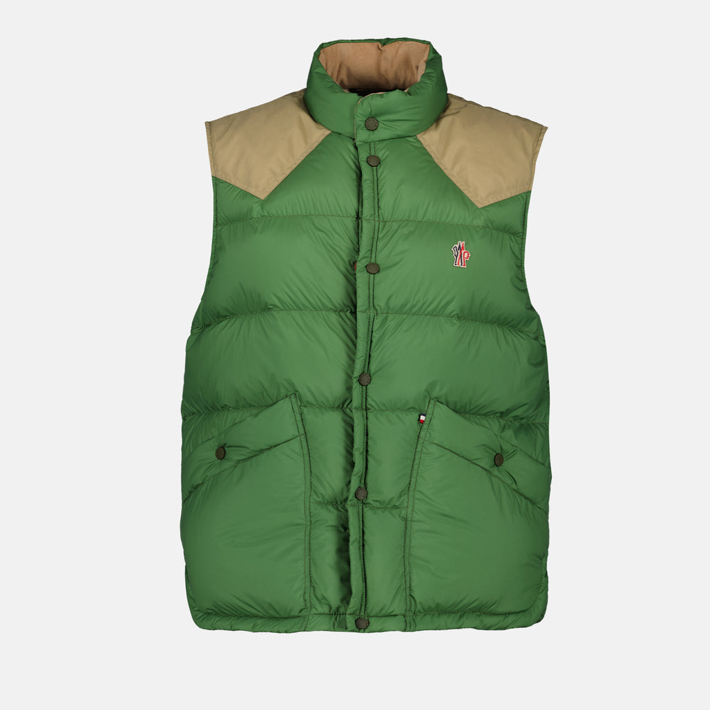 Vestes Doudoune Veny sans manches Moncler Grenoble Vert Homme