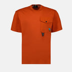티셔츠 T-shirt à poche Moncler Grenoble 주황색 Homme