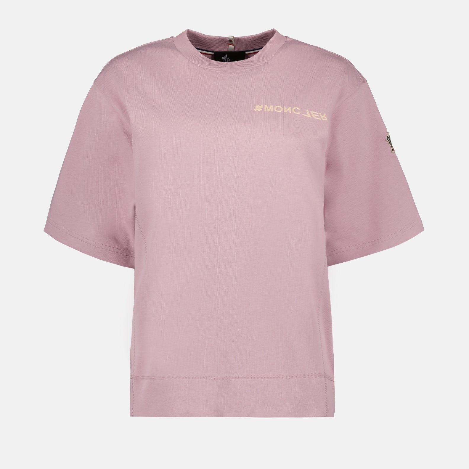 T-shirts T-shirt à logo Moncler Grenoble Rose Femme