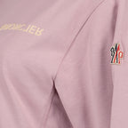 T-shirts T-shirt à logo Moncler Grenoble Rose Femme