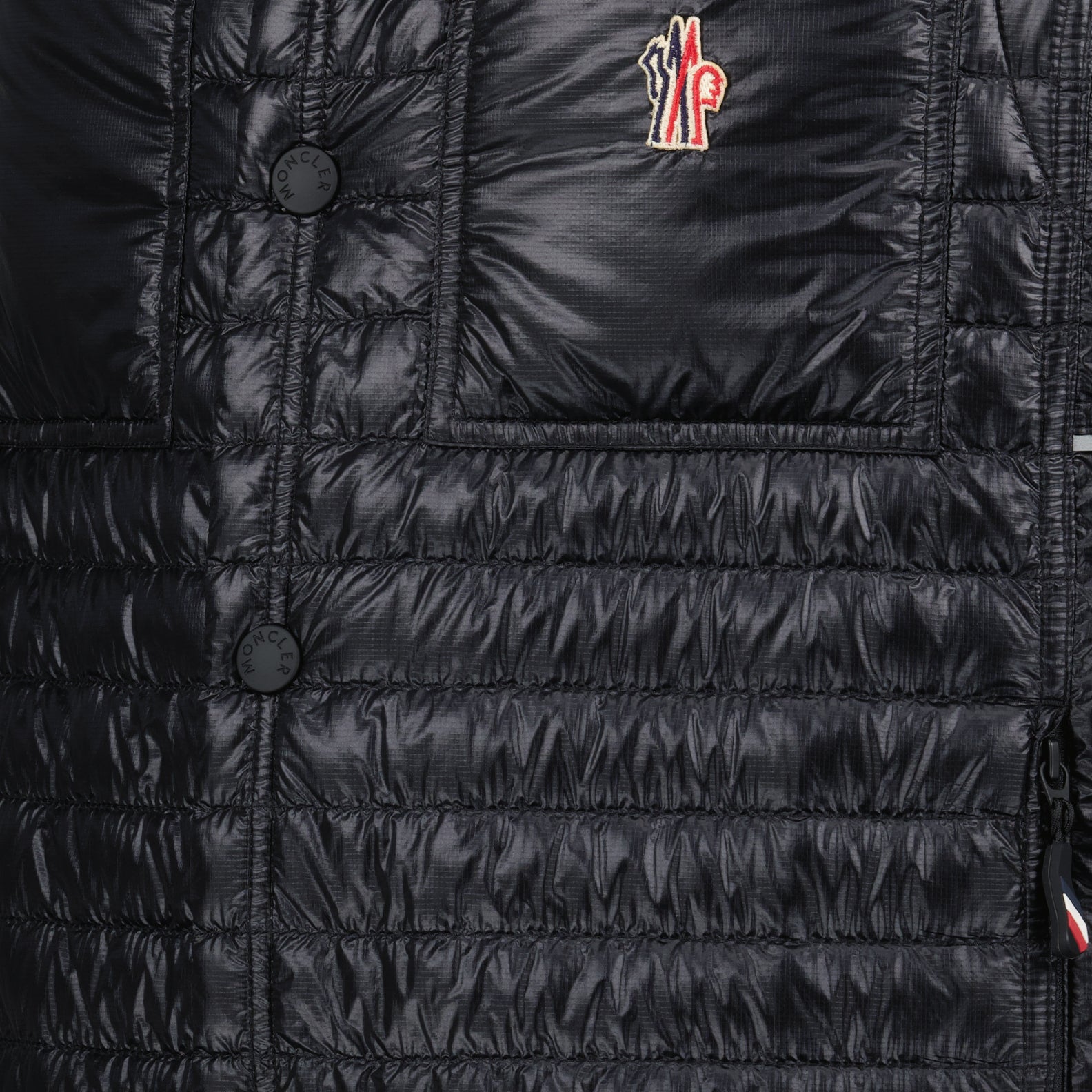 Vestes Veste Ollon sans manches Moncler Grenoble Noir Homme