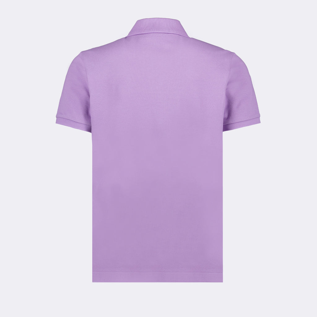 Polos Polo à logo M Moncler Púrpura Homme