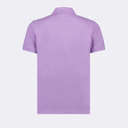 Polos Polo à logo M Moncler Púrpura Homme