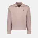 Sweatshirts Sweatshirt à zip Moncler Rose Homme