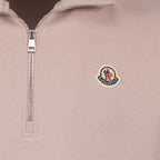 Sweatshirts Sweatshirt à zip Moncler Rose Homme