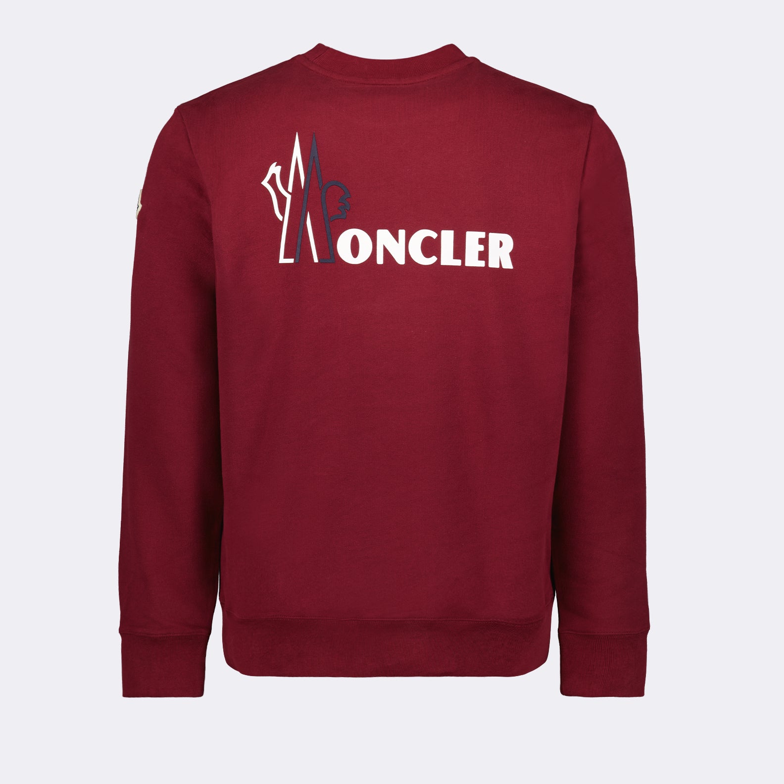 Sweatshirts Sweatshirt à logos Moncler Rouge Homme
