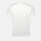 T-shirts T-shirt à logo imprimé Moncler Blanc Homme