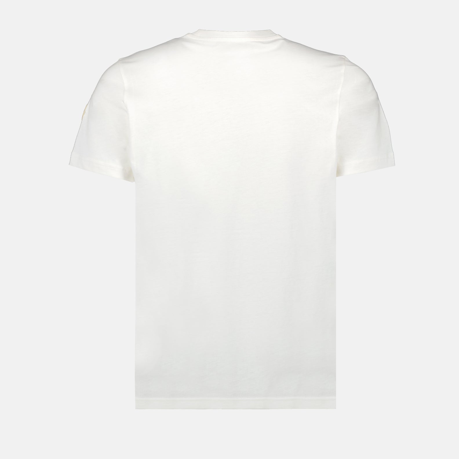 T-shirts T-shirt à logo imprimé Moncler Blanc Homme