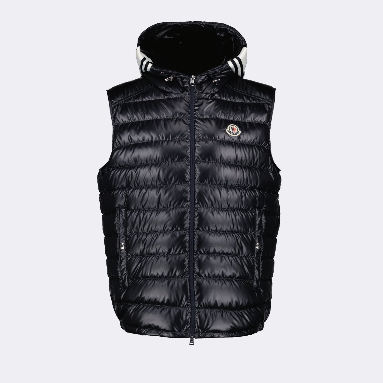 Vestes Doudoune Clai sans manches Moncler Bleu Homme