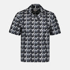 Camicie Chemise monogrammée Moncler Nero Homme