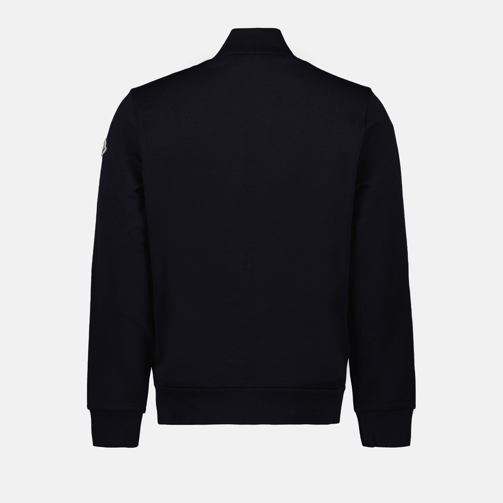 Vestes Veste zippée Moncler Bleu Homme