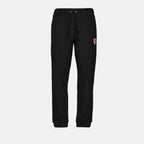 Pants Heart logo jogging pants Moncler Black Man