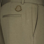 Pants Straight Pants Moncler Khaki Man