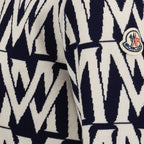 니트웨어 Pull monogrammé Moncler 파란색 Homme