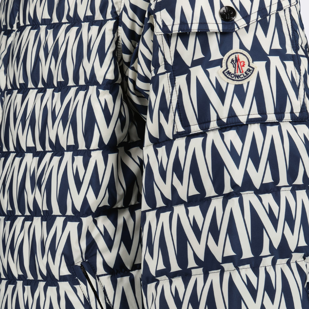 Manteaux Doudoune Tablasses réversible Moncler Bleu Homme