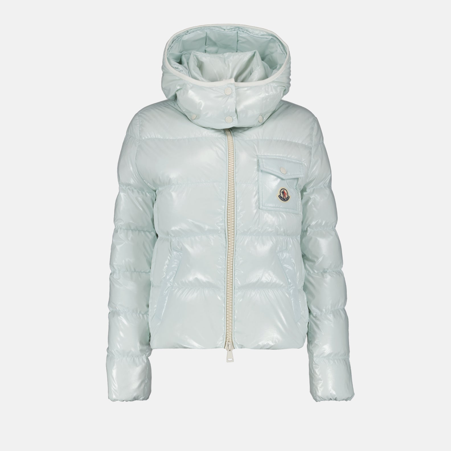 코트 Doudoune Andro Moncler 파란색 Femme