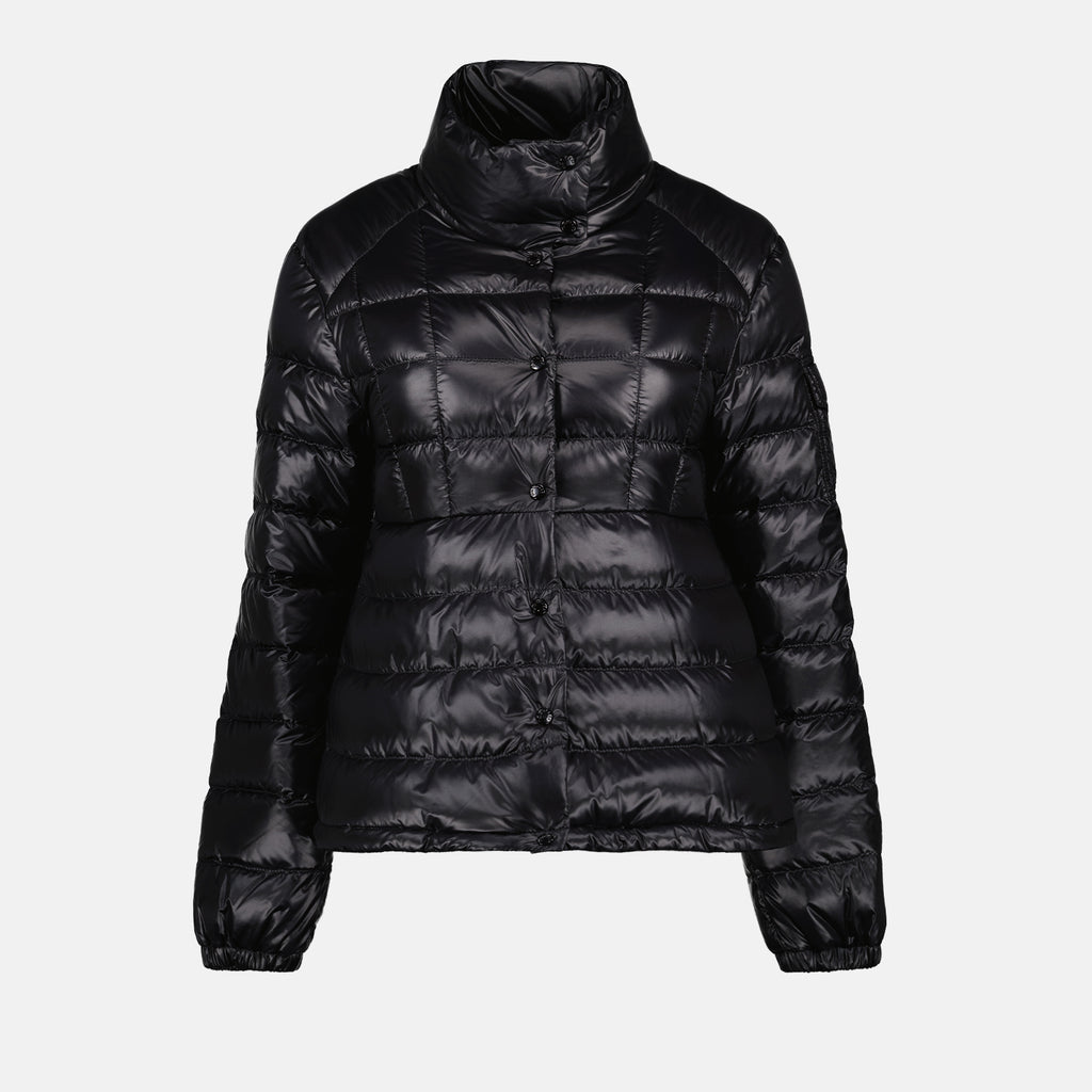 コート アミニア ダウンジャケット Moncler 黒 女性
