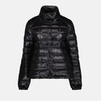 コート アミニア ダウンジャケット Moncler 黒 女性