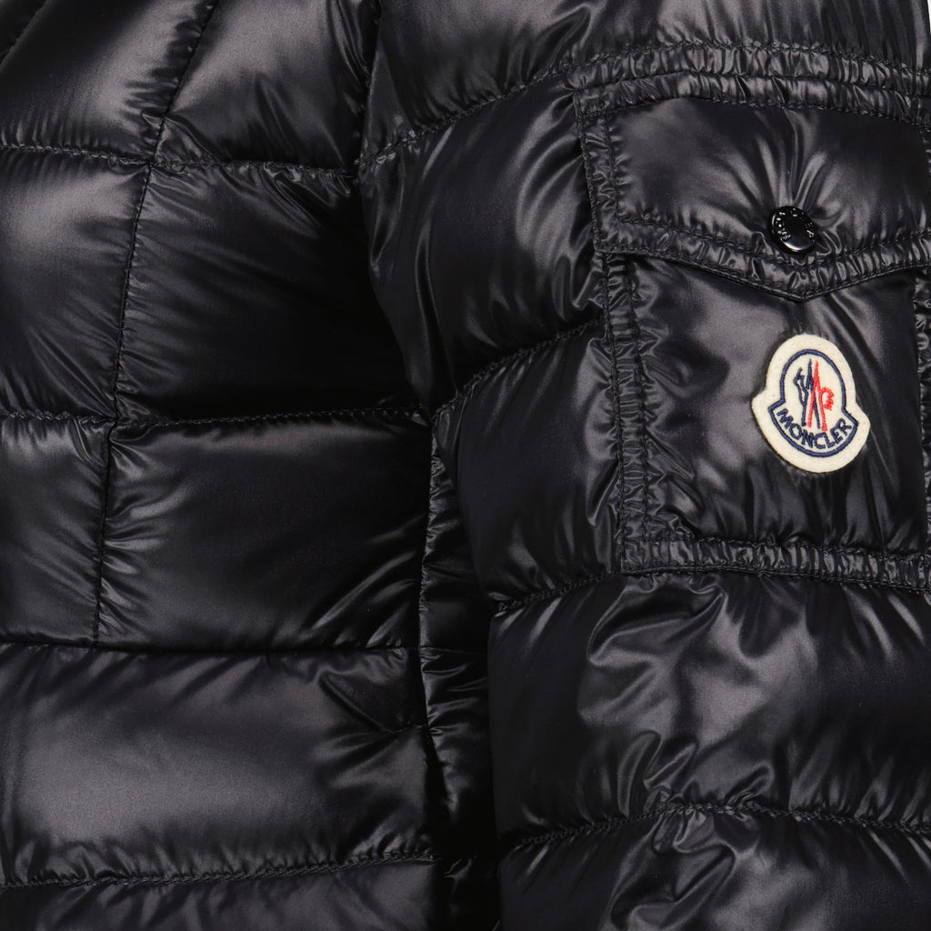 コート アミニア ダウンジャケット Moncler 黒 女性