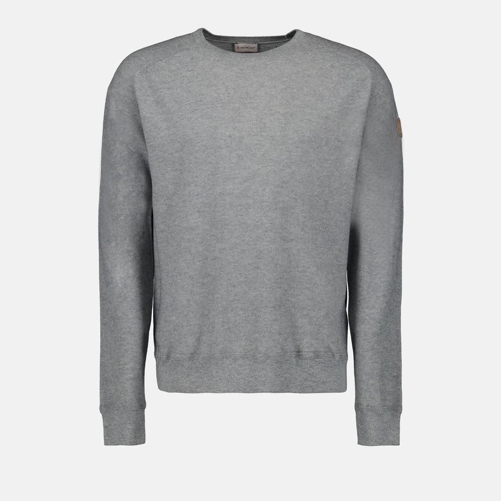 Prendas de punto Pull en cachemire Moncler Gris Homme