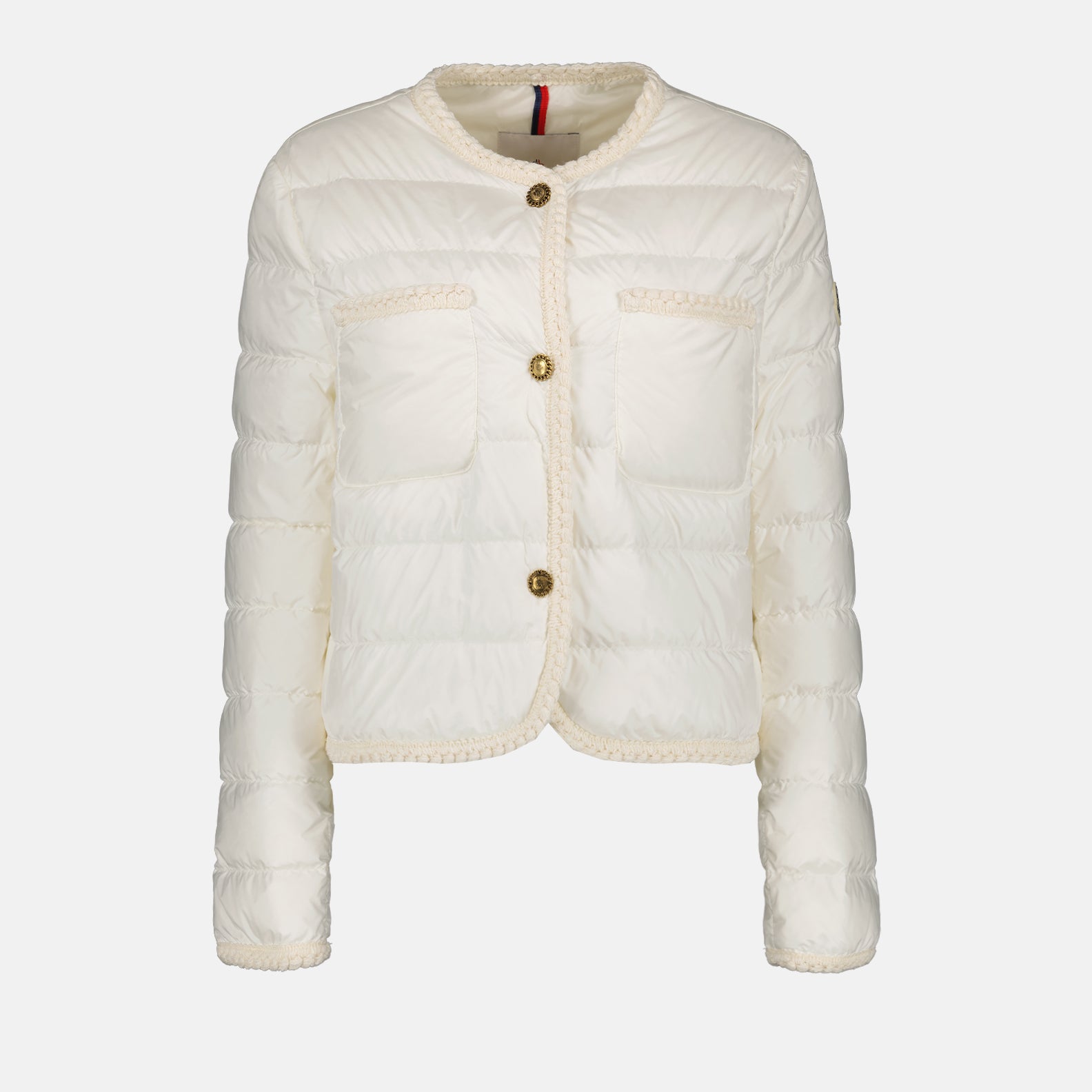 Vestes Veste matelassée Aristeo Moncler Blanc Femme