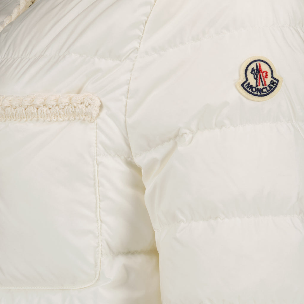 Vestes Veste matelassée Aristeo Moncler Blanc Femme