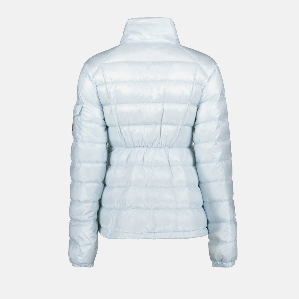 コート アミニア ダウンジャケット Moncler 青 女性