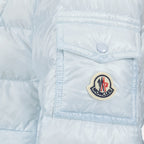 コート アミニア ダウンジャケット Moncler 青 女性