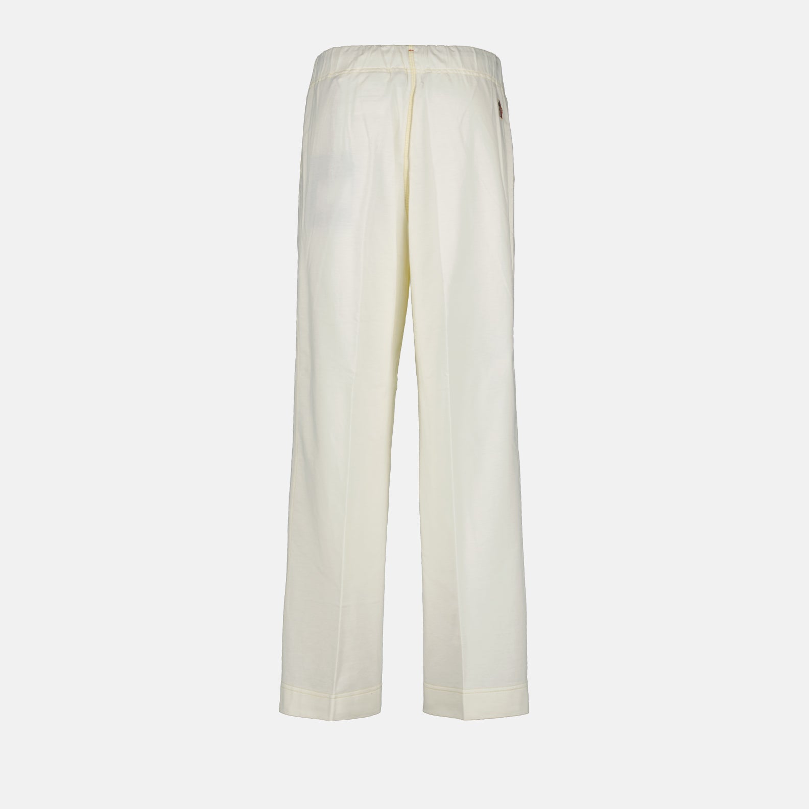 Pantalons Pantalon jogging droit Moncler Grenoble Blanc Femme