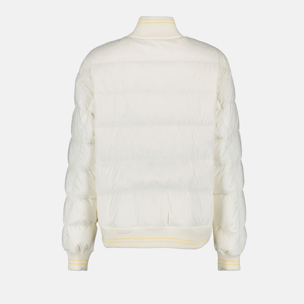 Manteaux Doudoune bomber Argo Moncler Blanc Femme