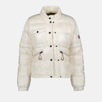 Manteaux Doudoune Mauduit Bomber Moncler Grenoble Blanc Femme