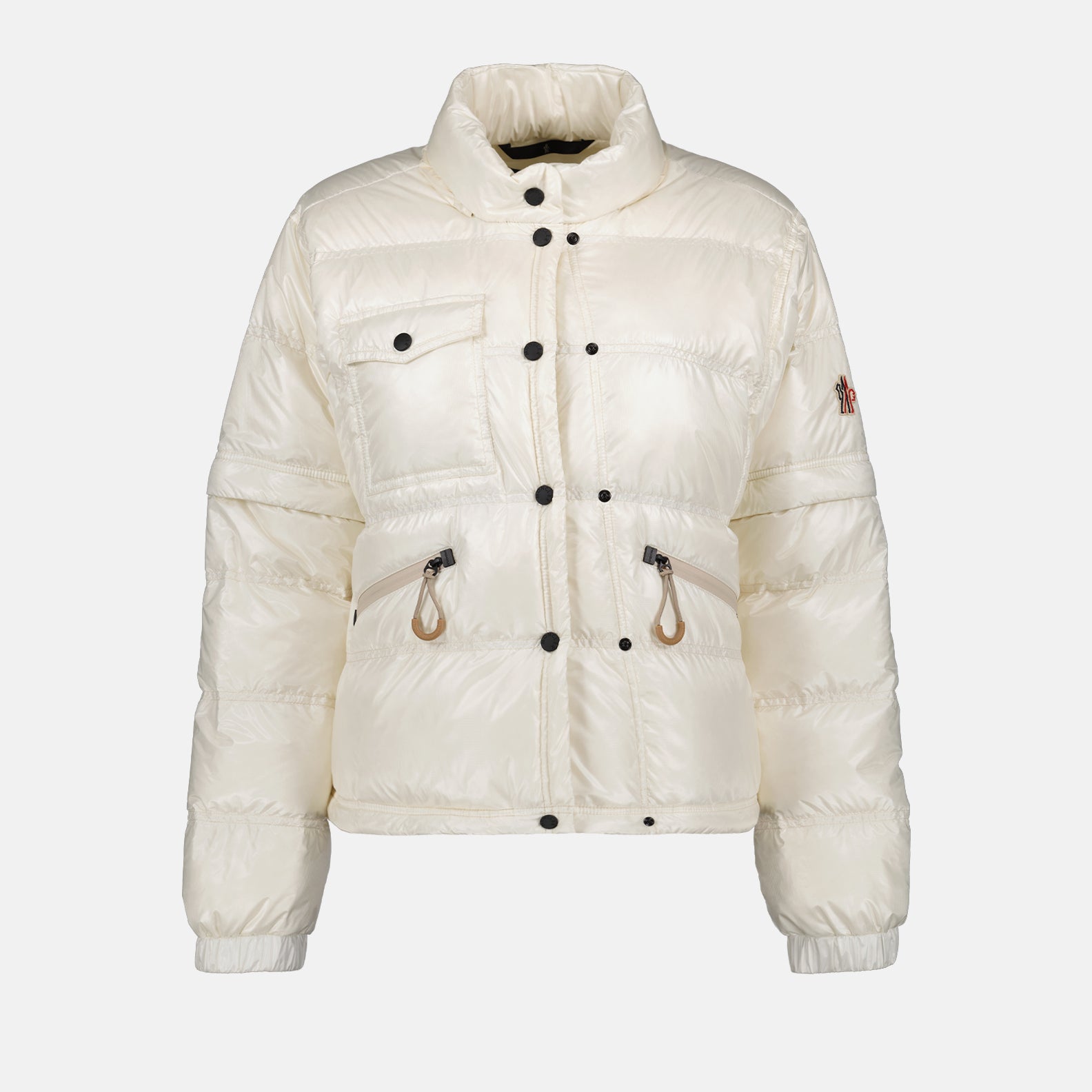 Manteaux Doudoune Mauduit Bomber Moncler Grenoble Blanc Femme