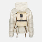 Manteaux Doudoune Mauduit Bomber Moncler Grenoble Blanc Femme