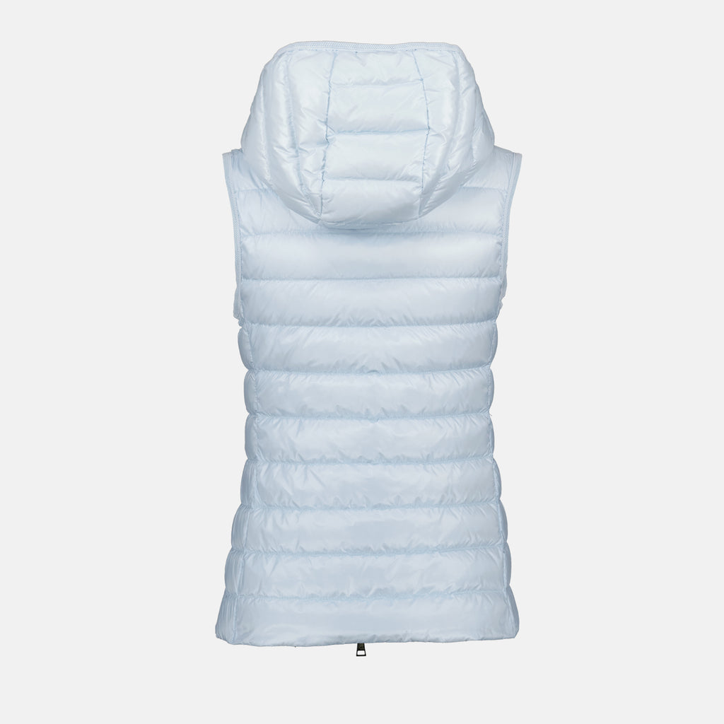 Vestes Veste sans manches Glygos Moncler Bleu Femme
