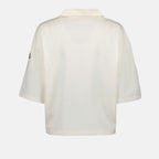 Polo Polo casual Moncler Bianco Femme