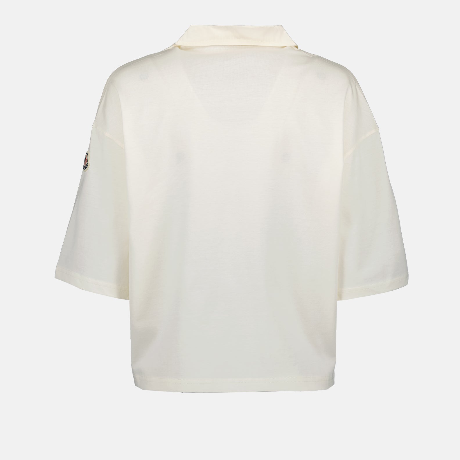 Polos Polo casual Moncler Blanco Femme