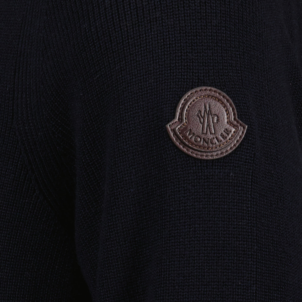 Vestes Veste zippée Moncler Bleu foncé Homme