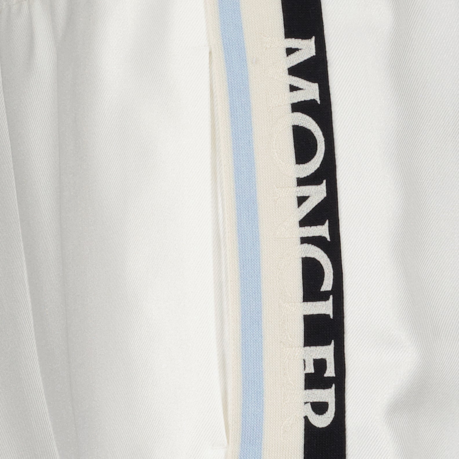 Pantalons Pantalon jogging à logo Moncler Blanc Femme