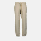 Pants Logo jogging pants Moncler Beige Women