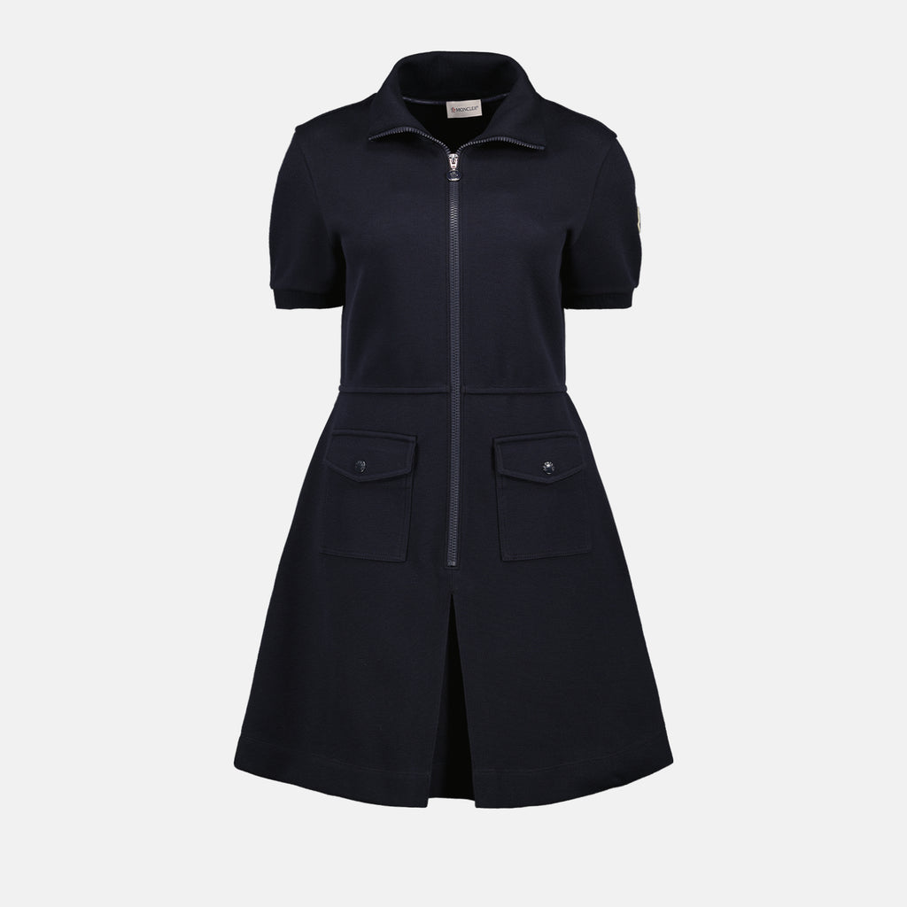Vestidos Robe évasée Moncler Azul Femme